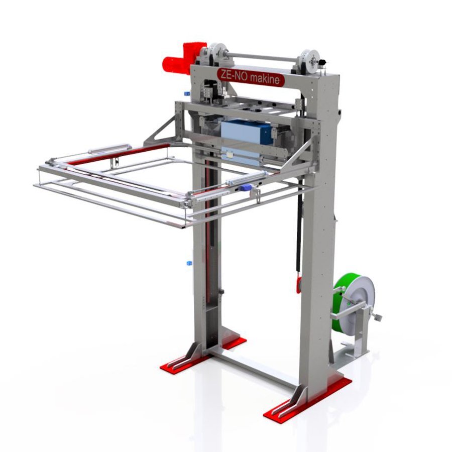 Fully Automatic Horizontal Fruit - Vegetable Strapping Machine